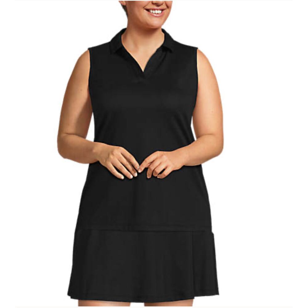 GUC LANDS’ END Women’s performance pique sleeveless polo